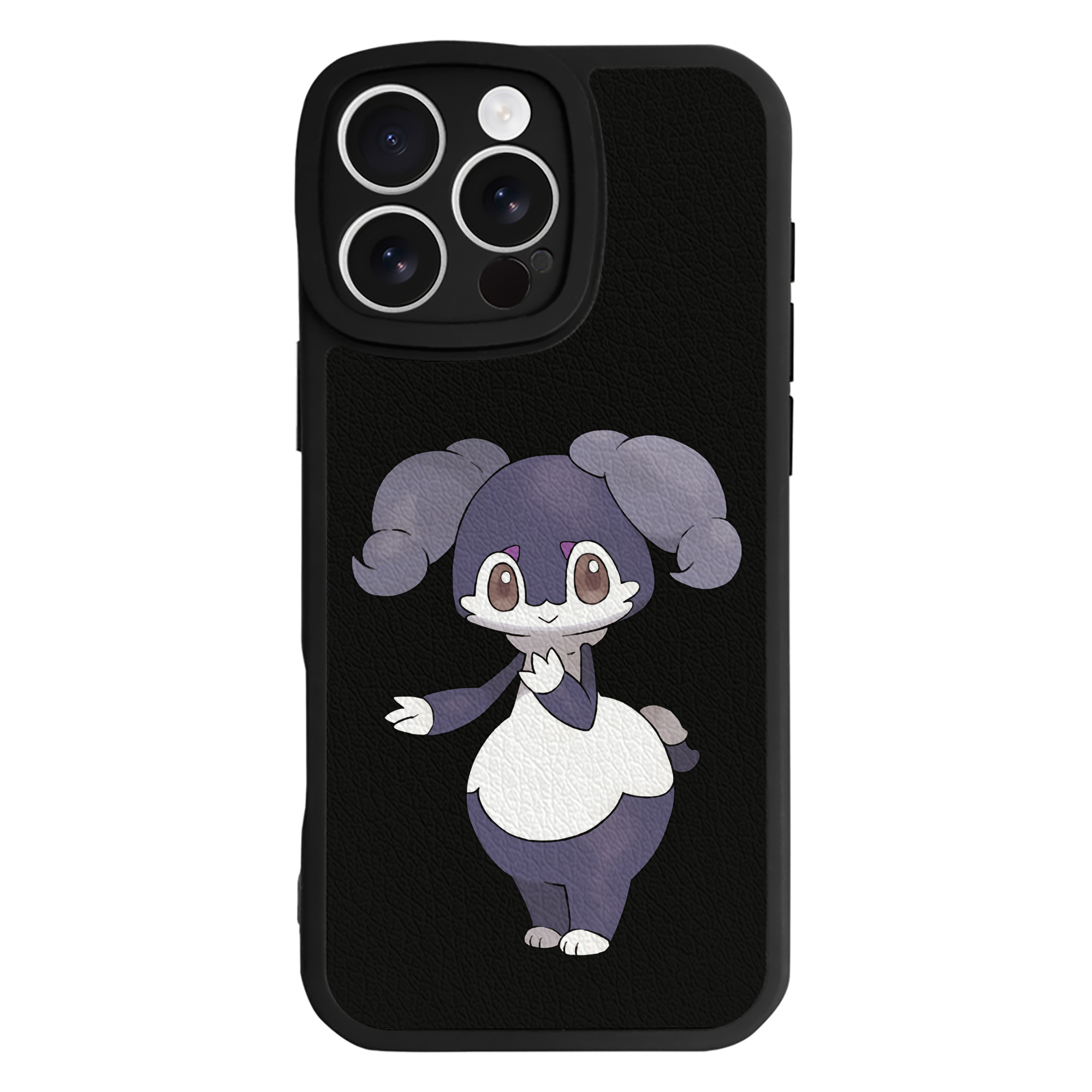 （画像用） ポケットモンスター Pokémon 【iPhone 16シリーズ対応】シリコンスマホケース（レザー調） 材質：シリコン